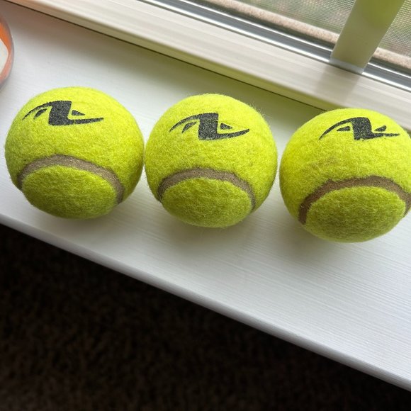 3 Pack Tennis Balls Athletic Works Toys Kids Pets Dogs - Picture 4 of 5